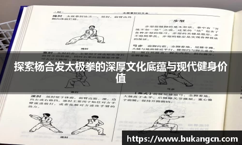 探索杨合发太极拳的深厚文化底蕴与现代健身价值